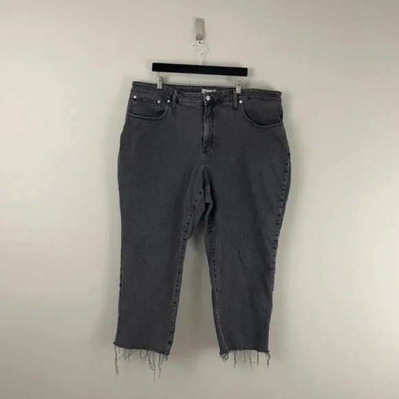 Madewell The Curvy Plus Perfect Vintage Straight Jean in Lunar Wash Size 26W - Picture 1 of 8